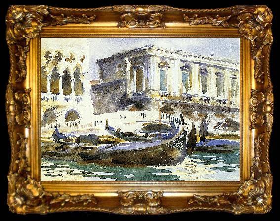 framed  John Singer Sargent Venice The Prison, ta009-2